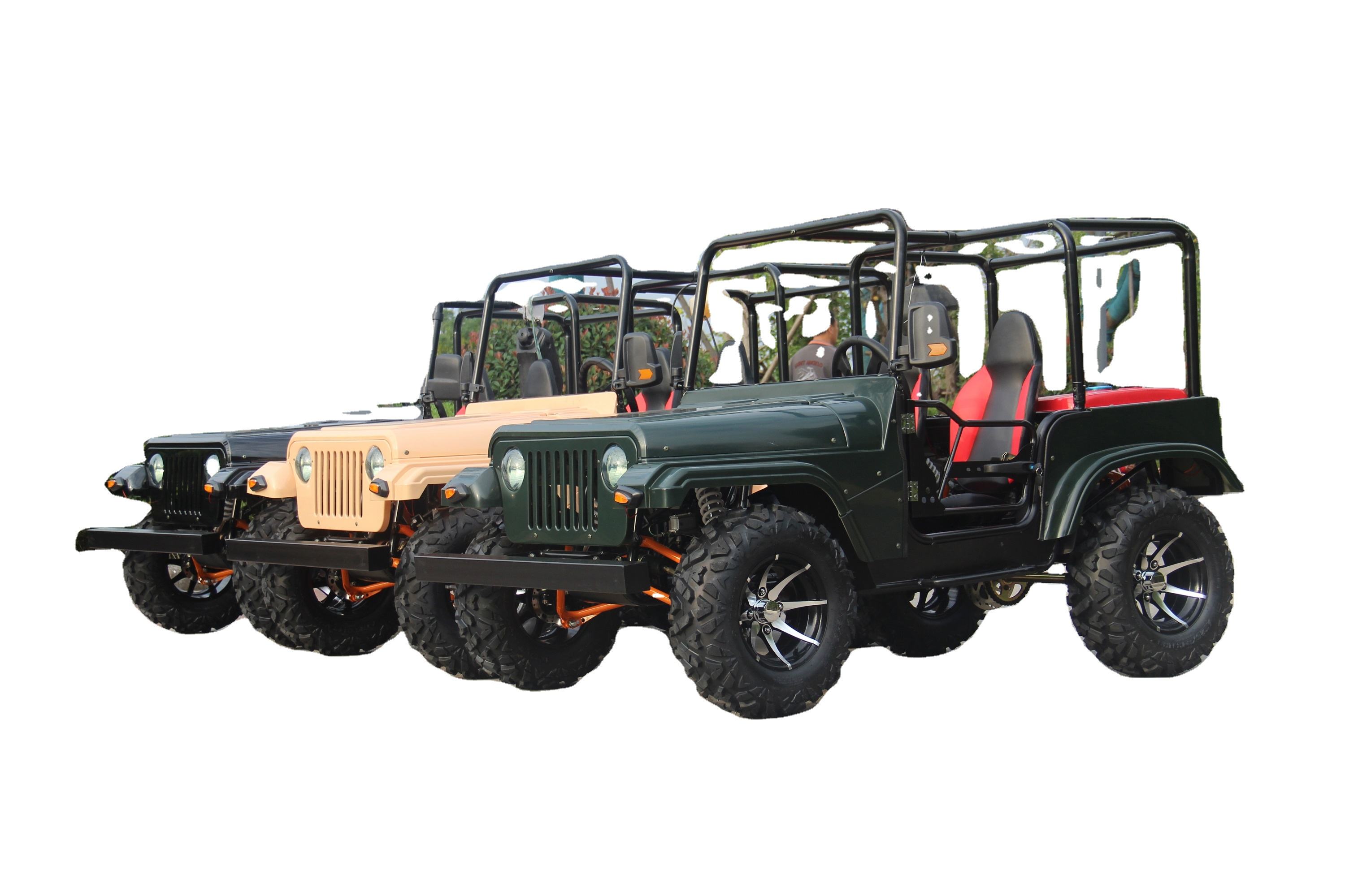 Liqian Brand 200cc 300cc Gasoline UTVs / ATVs - 4WD Off-Road Go-Karts